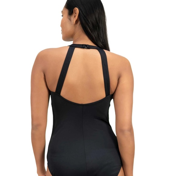 Fit 4 Ur C's Victoria Hi Neck Zip Tank~Size 18 - Picture 2 of 11